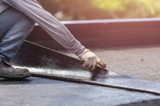 Professional Waterproofing technician working in Roselle, NJ